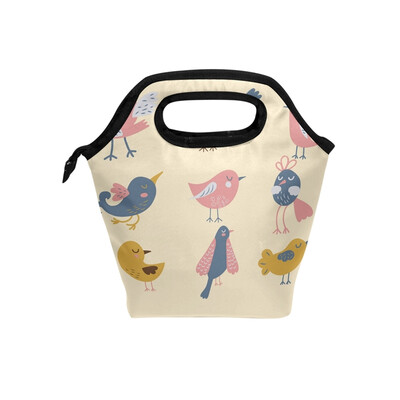 Lunch Tote Bag Colorful Bird Travel Picnic Insulated Lunch Handbags Portable Zipper Lunch Bag Box
Lunch Tote Bag Colorful Bird Travel Picnic Insulated Lunch Handbags Portable Zipper Lunch Bag Box