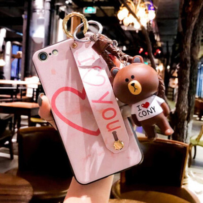 For iPhone6S Plus Phone Cases 2018 new Arrival Fashion Covers Soft TPU With Wristband Kickstand Hand rope Small Bear case
For iPhone6S Plus Phone Cases 2018 new Arrival Fashion Covers Soft TPU With Wristband Kickstand Hand rope Small Bear case