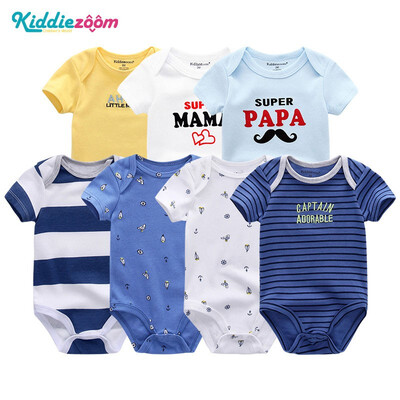 7PCSLot Print Cartoon Baby Girls Clothes Bodysuits Clothing Sets Baby Boy Clothes Cotton Newborn Rompers Short Sleeve Babywear
7PCSLot Print Cartoon Baby Girls Clothes Bodysuits Clothing Sets Baby Boy Clothes Cotton Newborn Rompers Short Sleeve Babywear