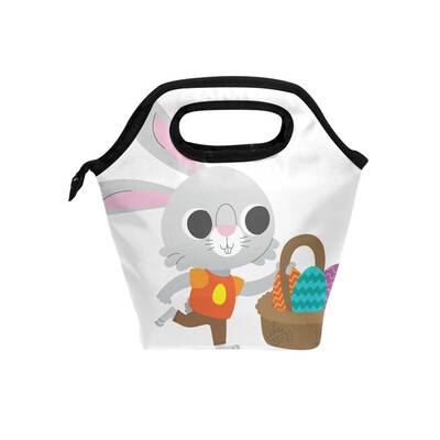 Lunch Bag Grey Rabbit Tote Travel Picnic Insulated Handbags Portable Zipper Lunch Bag Box
Lunch Bag Grey Rabbit Tote Travel Picnic Insulated Handbags Portable Zipper Lunch Bag Box