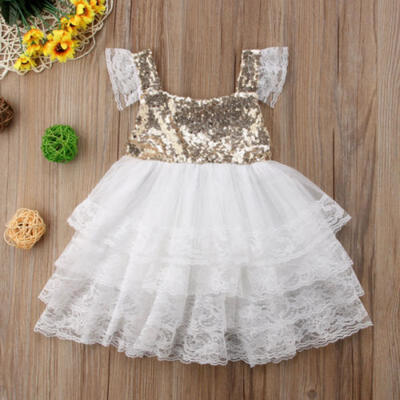US Canis Princess Girl Tutu Dress Ruffles Baby Lace Floral Pageant Party Dresses
US Canis Princess Girl Tutu Dress Ruffles Baby Lace Floral Pageant Party Dresses