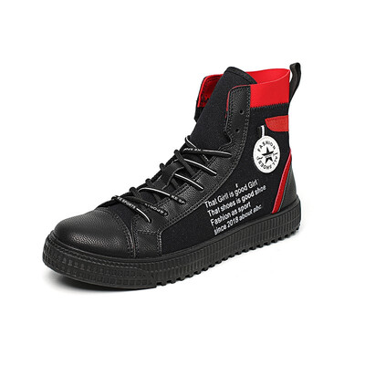 Super fire high canvas mens shoes wild autumn breathable casual sports shoes Korean version of the high state trend
Super fire high canvas mens shoes wild autumn breathable casual sports shoes Korean version of the high state trend