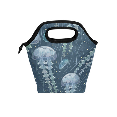 Insulated Lunch Tote Bag Jellyfish Travel Picnic Lunch Handbags Portable Zipper Lunch Bag Box
Insulated Lunch Tote Bag Jellyfish Travel Picnic Lunch Handbags Portable Zipper Lunch Bag Box