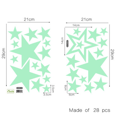 Wall stickers Glowing Star Glowing font decoration childrens bedroom living room kindergarten baby room DIY Christmas
Wall stickers Glowing Star Glowing font decoration childrens bedroom living room kindergarten baby room DIY Christmas
