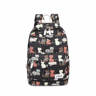 Cute Cat Printing Backpack for Girl School 14 Inch Laptop Bagpack Large Canvas Schoolbag Backpacks Women Fashion Youth Back Pack
Cute Cat Printing Backpack for Girl School 14 Inch Laptop Bagpack Large Canvas Schoolbag Backpacks Women Fashion Youth Back Pack