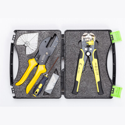 Multifunctional Professional Cutting Pliers&Stripping Pliers Kit Angle Pliers&Split Blades with Dial 45 Degrees to 135 Deg
Multifunctional Professional Cutting Pliers&Stripping Pliers Kit Angle Pliers&Split Blades with Dial 45 Degrees to 135 Deg