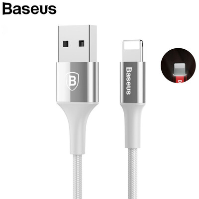 Baseus LED USB Cable For iPhone Xs Max XR 8 7 6 5 Fast Charging 2A Charging&Data Transfer
Baseus LED USB Cable For iPhone Xs Max XR 8 7 6 5 Fast Charging 2A Charging&Data Transfer