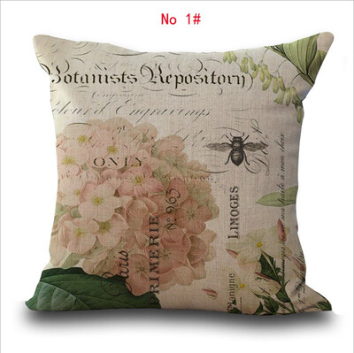 45cm45cm Retro flower pattern linencotton pillow case sofa throw cushion cover decorative pillow cover
45cm45cm Retro flower pattern linencotton pillow case sofa throw cushion cover decorative pillow cover