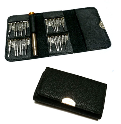25 in one multi function combined 1 leather sheath screwdriver combination set Apple mobile phone notebook dismantling maintenance
25 in one multi function combined 1 leather sheath screwdriver combination set Apple mobile phone notebook dismantling maintenance
