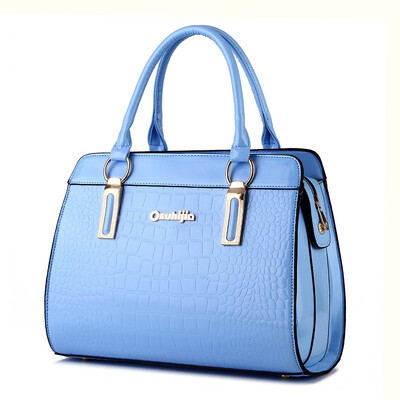 Bag lady 2019 new style bright patent leather stone pattern fashionable European style&elegant one-shoulder model handbag
Bag lady 2019 new style bright patent leather stone pattern fashionable European style&elegant one-shoulder model handbag