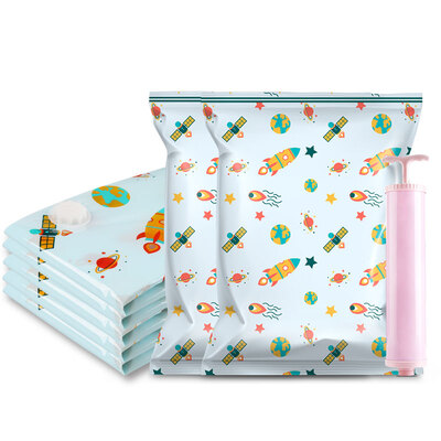 Storage master YOUNG series blue boy vacuum compression bag storage bag 9 sets thick PA material large cotton quilt clothing pumping vacuum finishing packing bag
Storage master YOUNG series blue boy vacuum compression bag storage bag 9 sets thick PA material large cotton quilt clothing pumping vacuum finishing packing bag