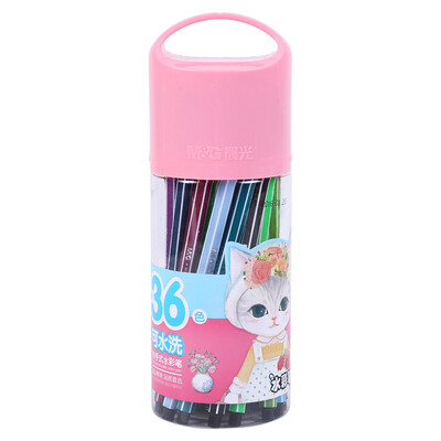 Morning light M & G ACP92138 children&39s cartoon washable watercolor brush pen 36 color box pink
Morning light M & G ACP92138 children&39s cartoon washable watercolor brush pen 36 color box pink