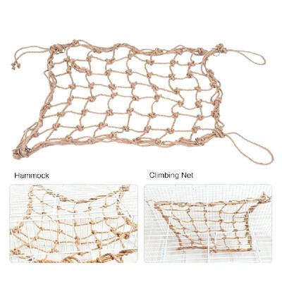 Bird Swing Bird Swing Hammock Climbing Net Toy with Hooks for Parrot Macaw African Greys Cockatoo Bird Cage Accessories Funny Q5V
Bird Swing Bird Swing Hammock Climbing Net Toy with Hooks for Parrot Macaw African Greys Cockatoo Bird Cage Accessories Funny Q5V