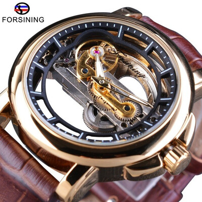 Top Brand Forsining Luminous Transparent Hollow Vintage Genuine Leather Fashion Open Work Skeleton Men Automatic Watches
Top Brand Forsining Luminous Transparent Hollow Vintage Genuine Leather Fashion Open Work Skeleton Men Automatic Watches