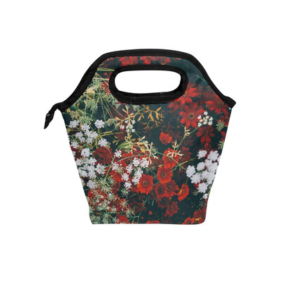 Insulated Lunch Tote Bag Flowers Travel Picnic Lunch Handbags Portable Zipper Lunch Bag Box
Insulated Lunch Tote Bag Flowers Travel Picnic Lunch Handbags Portable Zipper Lunch Bag Box