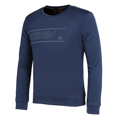 PEAK mens autumn&winter new round neck caught hair warm sweater comfortable sports shirt DF684041 dark blue X2L code
PEAK mens autumn&winter new round neck caught hair warm sweater comfortable sports shirt DF684041 dark blue X2L code