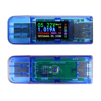 USB30 Color LCD Display Voltage Current Power Battery Charge Measuring Meter Multifunctional USB Tester
USB30 Color LCD Display Voltage Current Power Battery Charge Measuring Meter Multifunctional USB Tester