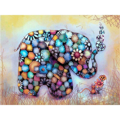 UpperX 5D Full Diamond DIY Diamond Painting"Colorful Elephant"Diamond Embroidery Cross Stitch Rhinestone Painting
UpperX 5D Full Diamond DIY Diamond Painting"Colorful Elephant"Diamond Embroidery Cross Stitch Rhinestone Painting
