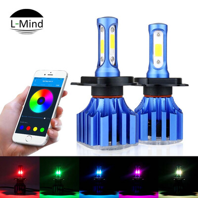 Blue RGB 360 Degree Dual Color Best H4 H7 LED Headlight
Blue RGB 360 Degree Dual Color Best H4 H7 LED Headlight