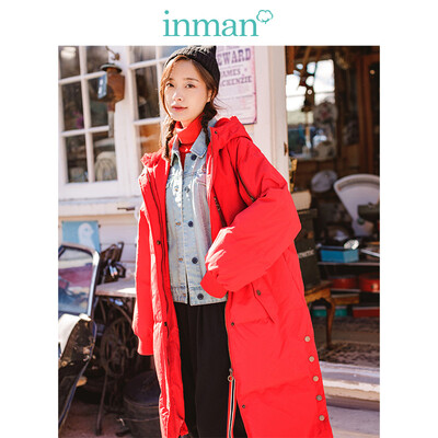 INMAN 2018 winter new style plus velvet hood long section over the knee windproof warm thickening down jacket coat female 1884121170 red L
INMAN 2018 winter new style plus velvet hood long section over the knee windproof warm thickening down jacket coat female 1884121170 red L
