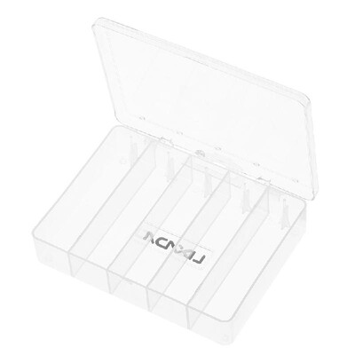 5 Compartment Fishing Bait Lure Hooks Box Bait Storage Case Fishing Tool Tackle Organizer Sorting Box
5 Compartment Fishing Bait Lure Hooks Box Bait Storage Case Fishing Tool Tackle Organizer Sorting Box