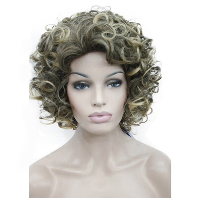 StrongBeauty Short Style Curly Capless wig Brown with Blonde Highlights Synthetic Hair Wigs for Women COLOUR CHOICES
StrongBeauty Short Style Curly Capless wig Brown with Blonde Highlights Synthetic Hair Wigs for Women COLOUR CHOICES