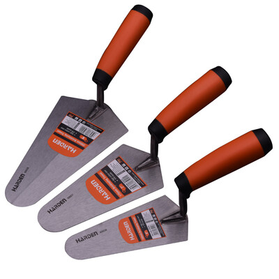 Handen Harden brick trowel ash spoon trowel light knife construction putty putty knife hooking knife masonry tools scraping round head 8 inch 620238
Handen Harden brick trowel ash spoon trowel light knife construction putty putty knife hooking knife masonry tools scraping round head 8 inch 620238