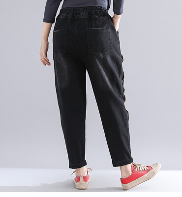 Korean version of fleece&thickened casual sports pants winter 2018 large size womens fashion elastic waist pants
Korean version of fleece&thickened casual sports pants winter 2018 large size womens fashion elastic waist pants