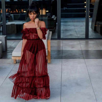 UK Womens Long Maxi Dress Prom Evening Party Summer Beach Boho Holiday Dresses
UK Womens Long Maxi Dress Prom Evening Party Summer Beach Boho Holiday Dresses