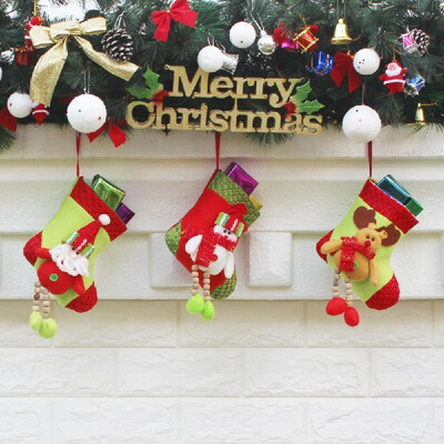 3pcsset Christmas Hanging Stockings Santa Snowman Reindeer Gift Candy Bags Christmas Decoartions Ornaments
3pcsset Christmas Hanging Stockings Santa Snowman Reindeer Gift Candy Bags Christmas Decoartions Ornaments