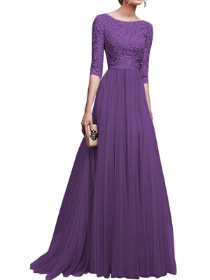 A-Line Jewel Neck Floor Length Georgette Prom Formal Evening Dress with Appliques long sleeve
A-Line Jewel Neck Floor Length Georgette Prom Formal Evening Dress with Appliques long sleeve
