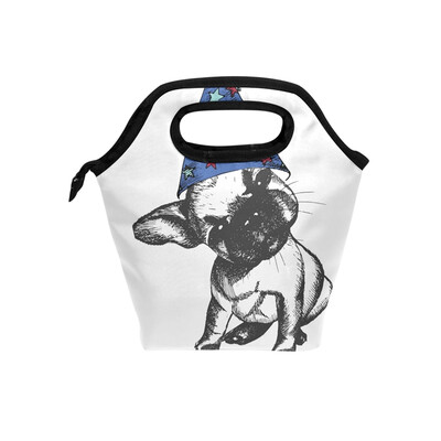 Lunch Bag Blue Cap Dog Tote Travel Picnic Insulated Handbags Portable Zipper Lunch Bag Box
Lunch Bag Blue Cap Dog Tote Travel Picnic Insulated Handbags Portable Zipper Lunch Bag Box