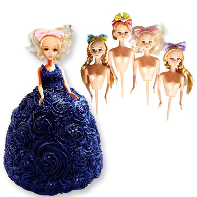 Lovely Food Grade Plastic Doll Model Mould Cake Mold for DIY Doll Dress Sugarcraft Fondant Cake Decorating Tools Randomly
Lovely Food Grade Plastic Doll Model Mould Cake Mold for DIY Doll Dress Sugarcraft Fondant Cake Decorating Tools Randomly