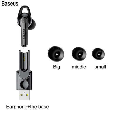 Baseus Magnetic Charging Wireless Bluetooth Earphone Single Business Talking Bluetooth Earphones For iphone Samsung XaioMi
Baseus Magnetic Charging Wireless Bluetooth Earphone Single Business Talking Bluetooth Earphones For iphone Samsung XaioMi