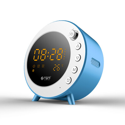 See me here S5 Wireless Bluetooth Speaker Alarm Mini Speaker Portable Home Desktop Speaker Subwoofer Player Clear Blue
See me here S5 Wireless Bluetooth Speaker Alarm Mini Speaker Portable Home Desktop Speaker Subwoofer Player Clear Blue