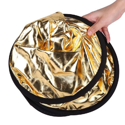394 591"100 150cm Handhold Multi Collapsible Portable Ellipse Light Reflector for Photography 2in1 Gold&Silver
394 591"100 150cm Handhold Multi Collapsible Portable Ellipse Light Reflector for Photography 2in1 Gold&Silver