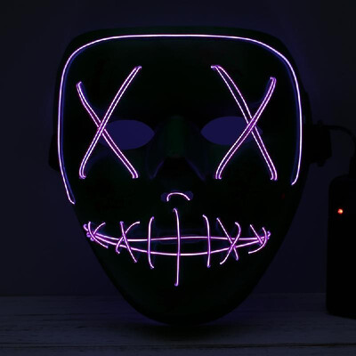Adults Halloween Green LED Light Up Mask Halloween Costume Supplies for Festival Masquerade Cosplay Party Performance
Adults Halloween Green LED Light Up Mask Halloween Costume Supplies for Festival Masquerade Cosplay Party Performance