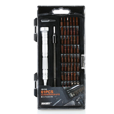 JAKEMY 61 in 1 Screwdriver Set -2 Bits Precision Magnetic Screw-driver Bit Screw Driver Multi-functional DIY Repair Tool Kit Elec
JAKEMY 61 in 1 Screwdriver Set -2 Bits Precision Magnetic Screw-driver Bit Screw Driver Multi-functional DIY Repair Tool Kit Elec