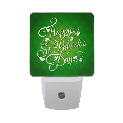 ALAZA LED Night Light With Smart Dusk To Dawn SensorSt Patricks Day Icons Green Plug In Night Light
ALAZA LED Night Light With Smart Dusk To Dawn SensorSt Patricks Day Icons Green Plug In Night Light