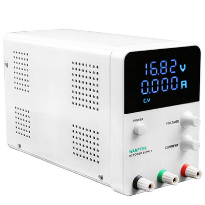wanptek Voltage Regulator Switching 4 Digits Blue LED Display Switch Laboratory DC Power Supply 0-30V 0-10A Mini DC Power Supply P
wanptek Voltage Regulator Switching 4 Digits Blue LED Display Switch Laboratory DC Power Supply 0-30V 0-10A Mini DC Power Supply P