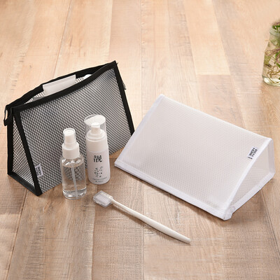 Baicaoyuan travel storage bag portable wash bag bag cosmetic bag mens black female models white 2 Pack
Baicaoyuan travel storage bag portable wash bag bag cosmetic bag mens black female models white 2 Pack