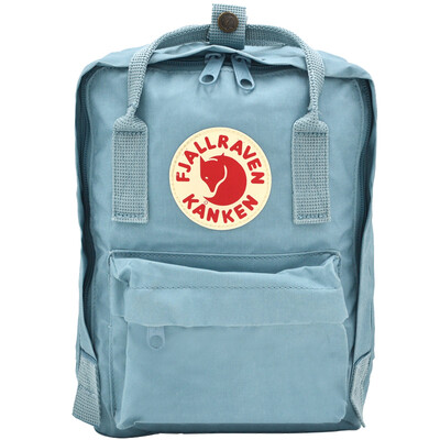 Arctic Fox Fjallraven waterproof wear-resistant backpack simple fashion casual shoulder bag Kanken Mini 23561 501 sky blue 7L
Arctic Fox Fjallraven waterproof wear-resistant backpack simple fashion casual shoulder bag Kanken Mini 23561 501 sky blue 7L
