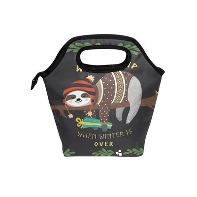 Lunch Bag Tote Bag Cap Sloth Travel Picnic Organizer Lunch Holder Handbags Lunch Bag Box for Office
Lunch Bag Tote Bag Cap Sloth Travel Picnic Organizer Lunch Holder Handbags Lunch Bag Box for Office
