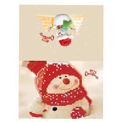 Merry Christmas Cards DIY Diamond Painting Handmade Cards Round Drill Greeting Cards Rhinestones Embroidery Arts Crafts Gifts
Merry Christmas Cards DIY Diamond Painting Handmade Cards Round Drill Greeting Cards Rhinestones Embroidery Arts Crafts Gifts