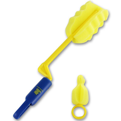 small white bear rotating foam bottle brush multi - functional sponge bottle clean brush 09237
small white bear rotating foam bottle brush multi - functional sponge bottle clean brush 09237