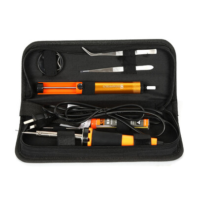 Steel shield (SHEFFIELD) T130011 portable 7 sets of 30W electric iron kit tweezers / solder wire / suction tin / iron frame electronic electrical maintenance
Steel shield (SHEFFIELD) T130011 portable 7 sets of 30W electric iron kit tweezers / solder wire / suction tin / iron frame electronic electrical maintenance