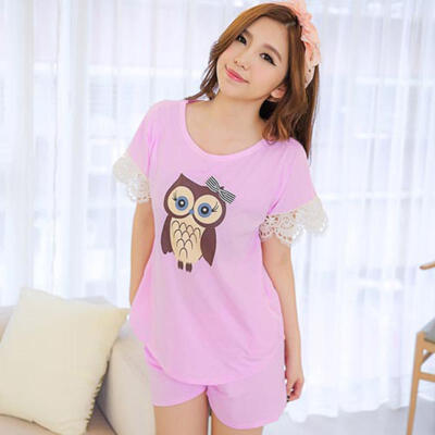 High-grade cotton sweet pocket girls students pajamas lovely lace lady summer short sleeve shorts two sets sleepwear
High-grade cotton sweet pocket girls students pajamas lovely lace lady summer short sleeve shorts two sets sleepwear