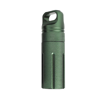 Super Strong Metal CNC Outdoor Waterproof Emergency First Aid Survival Pill Bottle Camping EDC Medicine Box
Super Strong Metal CNC Outdoor Waterproof Emergency First Aid Survival Pill Bottle Camping EDC Medicine Box