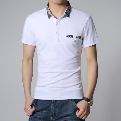 New 2016 Fashion Men T Shirts Slim Fits Casual T Shirts Flowers Collars Fake Pockets New T Shirts Men Tops Tees Free Shipping
New 2016 Fashion Men T Shirts Slim Fits Casual T Shirts Flowers Collars Fake Pockets New T Shirts Men Tops Tees Free Shipping
