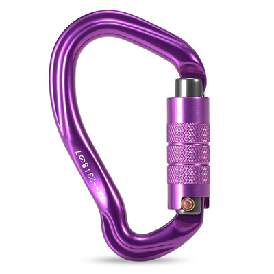 23KN Auto Locking Gate Carabiner Heavy Duty D Shape Buckle Pack D-ring Carabiner Climbing Rappelling Hammock Locking Clip
23KN Auto Locking Gate Carabiner Heavy Duty D Shape Buckle Pack D-ring Carabiner Climbing Rappelling Hammock Locking Clip